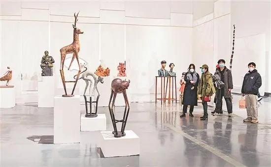 苏州市首届雕塑作品展开展